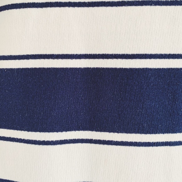 JCrew Striped Cropped Terry Shift - Picture 6 of 6